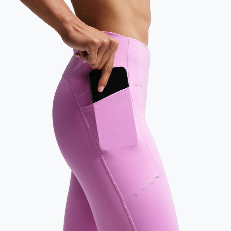 Dámske bežecké legíny Nike Swift 7/8 light magenta 6