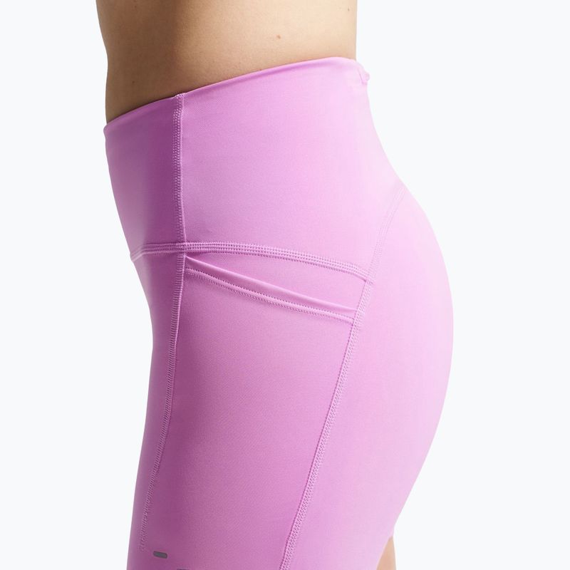 Dámske bežecké šortky Nike Swift High-Waisted 4" light magenta 6