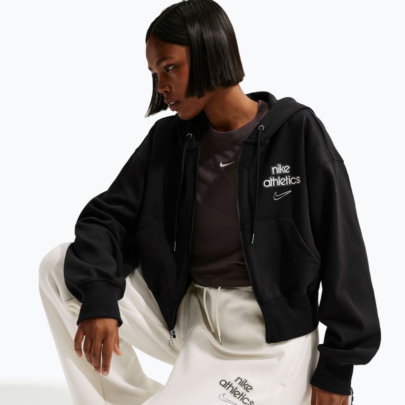 Dámska mikina Nike Phoenix Full-Zip Hoodie black 5