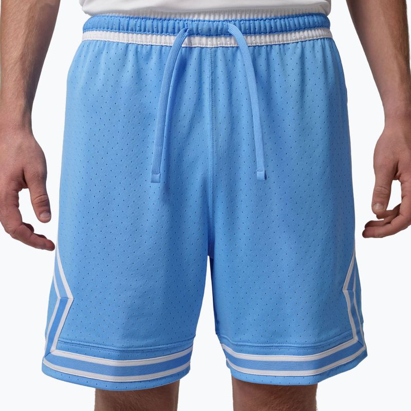 Pánske basketbalové šortky Jordan Mesh Diamond 4" university blue/white/white