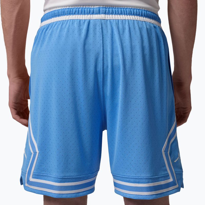 Pánske basketbalové šortky Jordan Mesh Diamond 4" university blue/white/white 3