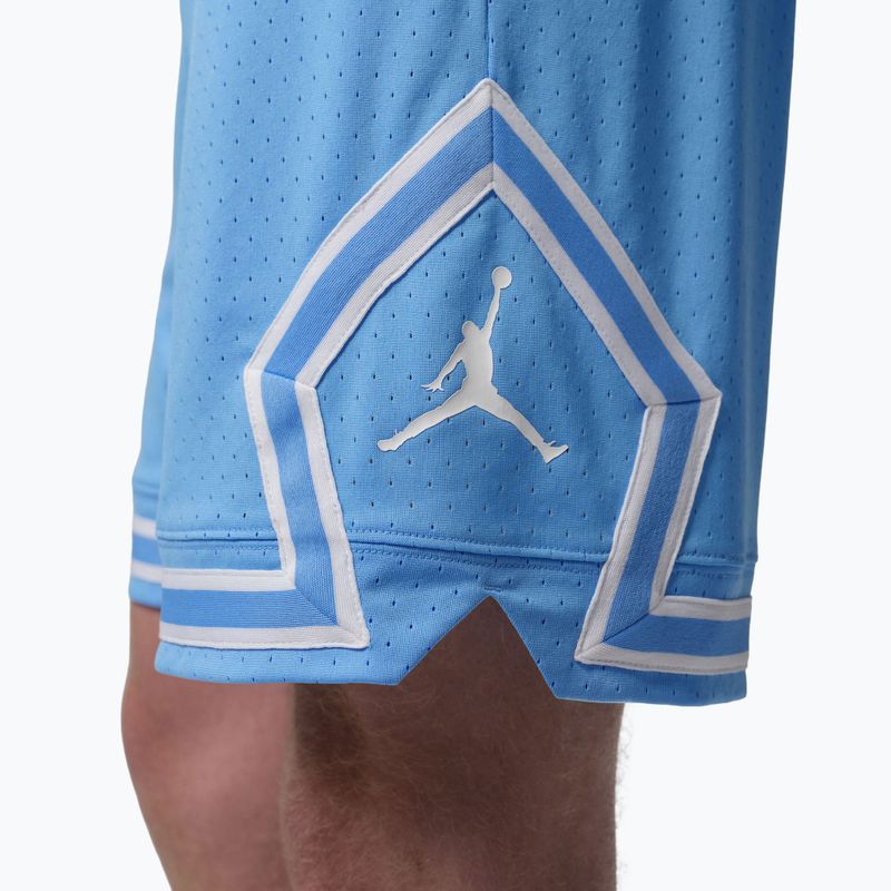 Pánske basketbalové šortky Jordan Mesh Diamond 4" university blue/white/white 6