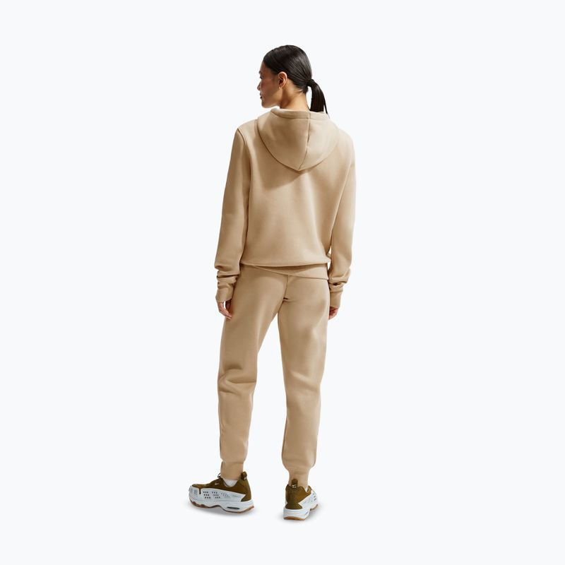 Dámske nohavice Nike Sportswear Phoenix Fleece Mid-Rise linen/sail 3