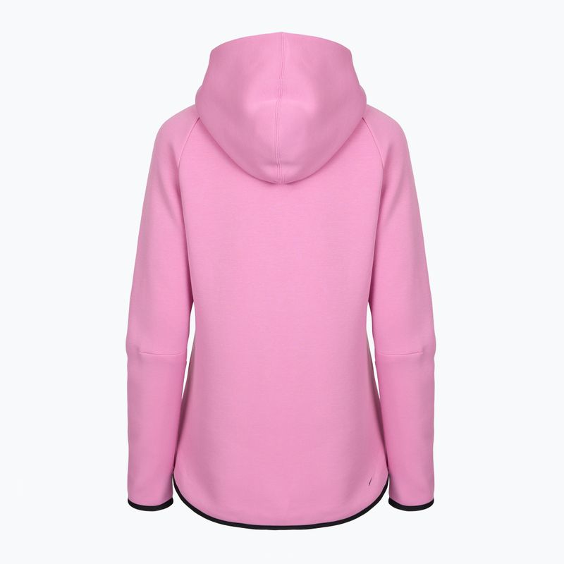 Dámska mikina  Nike Sportswear Tech Fleece Windrunner light magenta/black 5