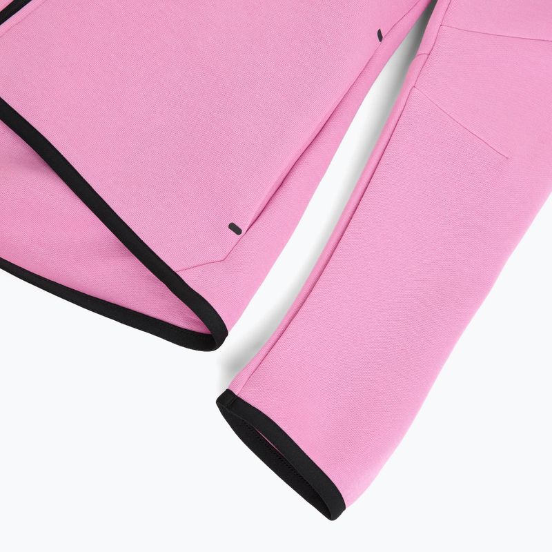 Dámska mikina  Nike Sportswear Tech Fleece Windrunner light magenta/black 7