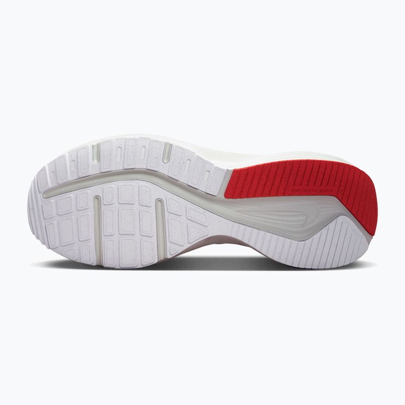 Pánske bežecké topánky Nike Downshifter 14 white/summit white/bright crimson/black 5
