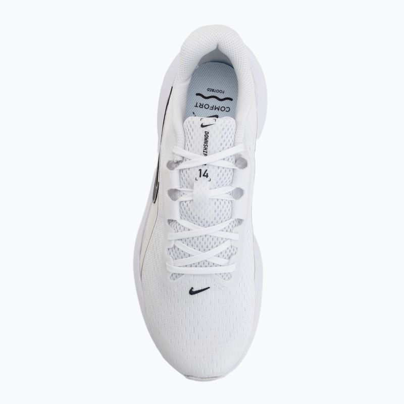 Pánske bežecké topánky Nike Downshifter 14 white/platinum tint/anthracite/black 5