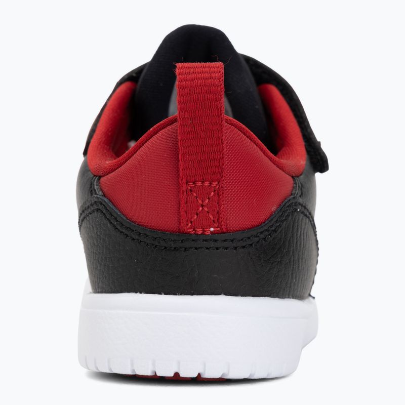 Detská obuv Jordan Court Connect Low black/gym red/white 6