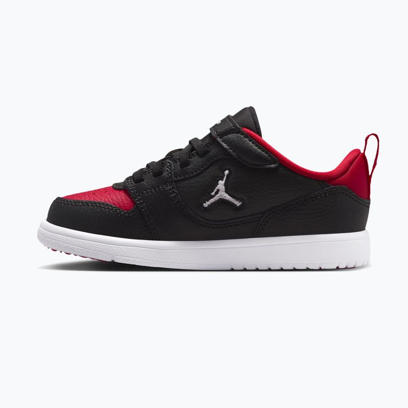 Detská obuv Nike Jordan Court Connect Low black/gym red/white 2