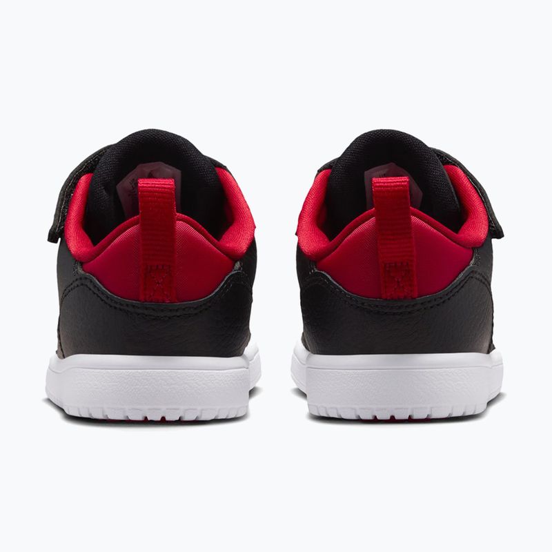 Detské topánky Nike Jordan Court Connect Low black/gym red/white 4