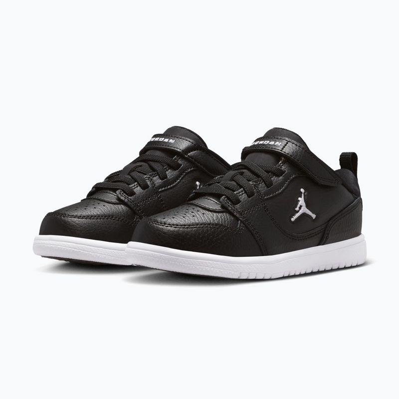 Detské topánky Nike Jordan Court Connect Low black/white 3