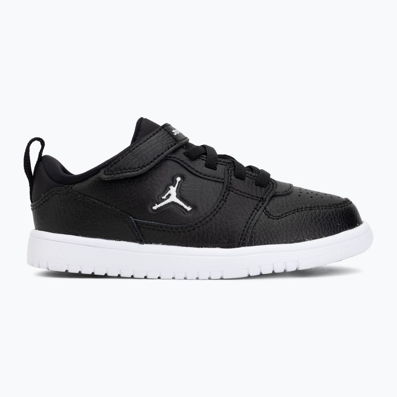 Detská obuv Jordan Court Connect Low black/white 2