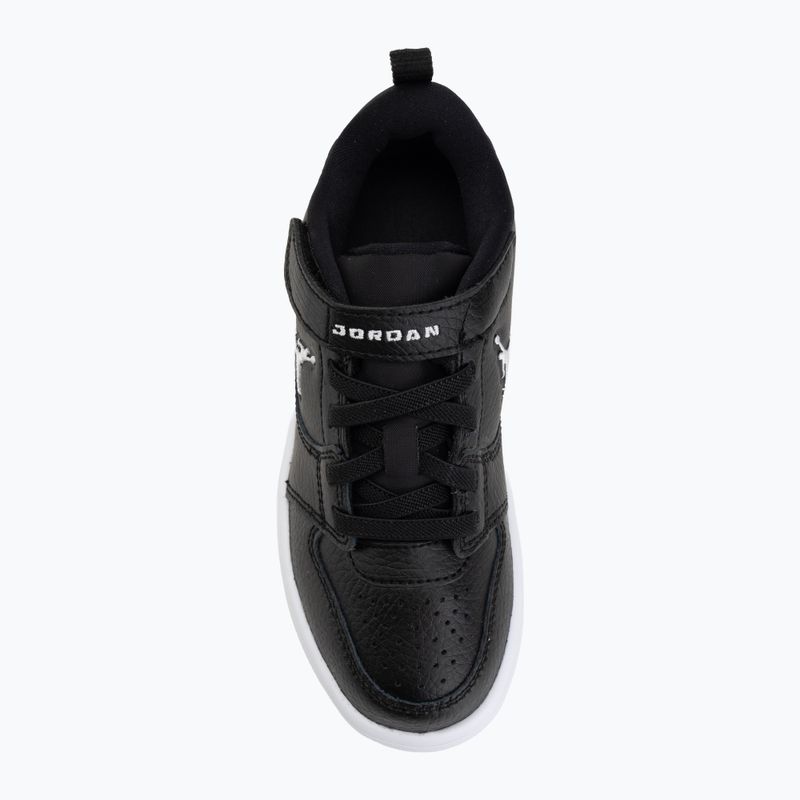 Detská obuv Jordan Court Connect Low black/white 5