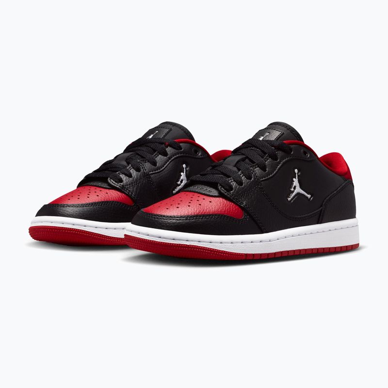 Detská obuv Nike Jordan Court Connect Low black/gym red/white 3