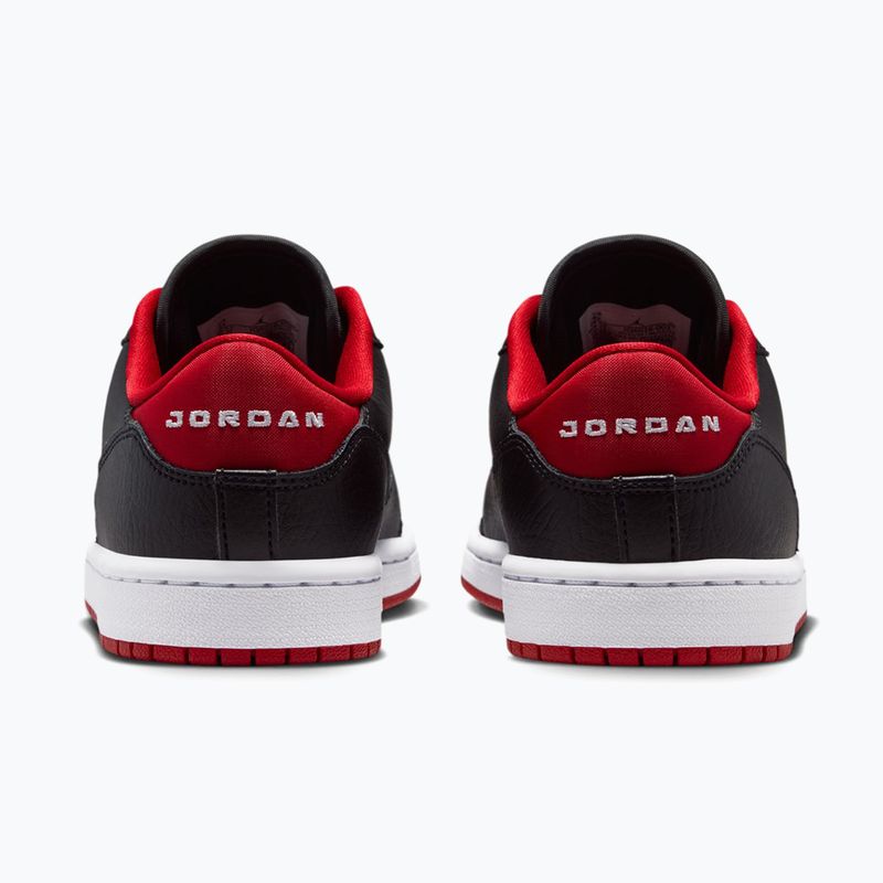 Detské topánky Nike Jordan Court Connect Low black/gym red/white 4