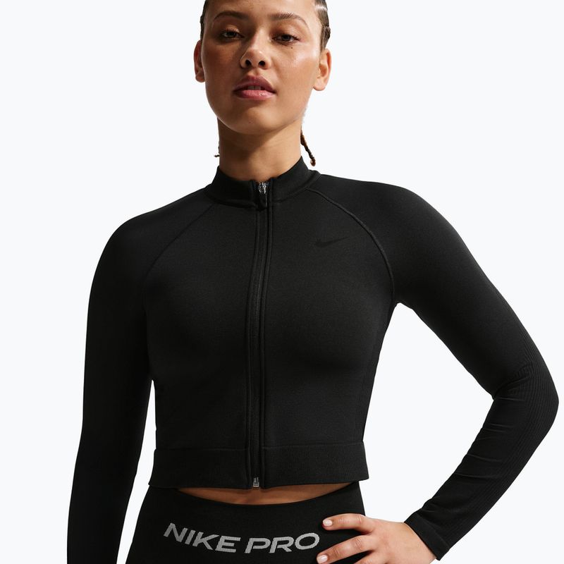 Dámska tréningová mikina Nike Pro Seamless black