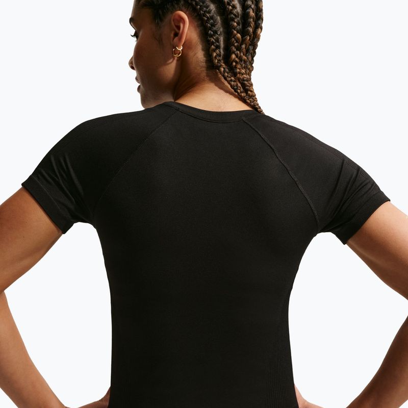 Dámske tréningové tričko Nike Pro Seamless Dri-Fit black 5