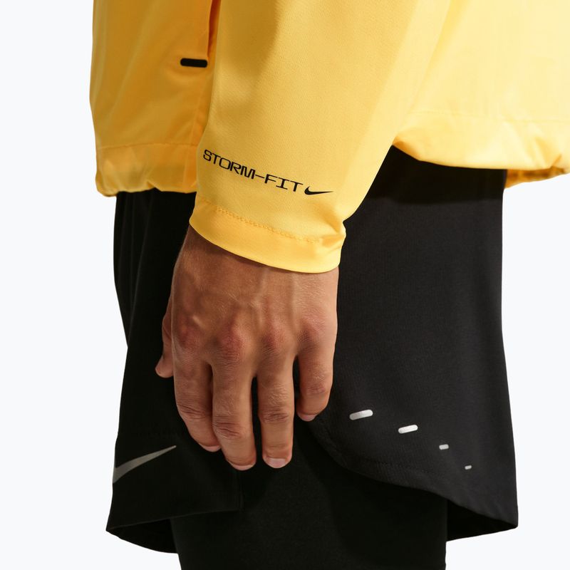 Pánska bežecká bunda Nike AeroSwift Storm-Fit Aerogami University Gold/Citron Pulse/Black 8