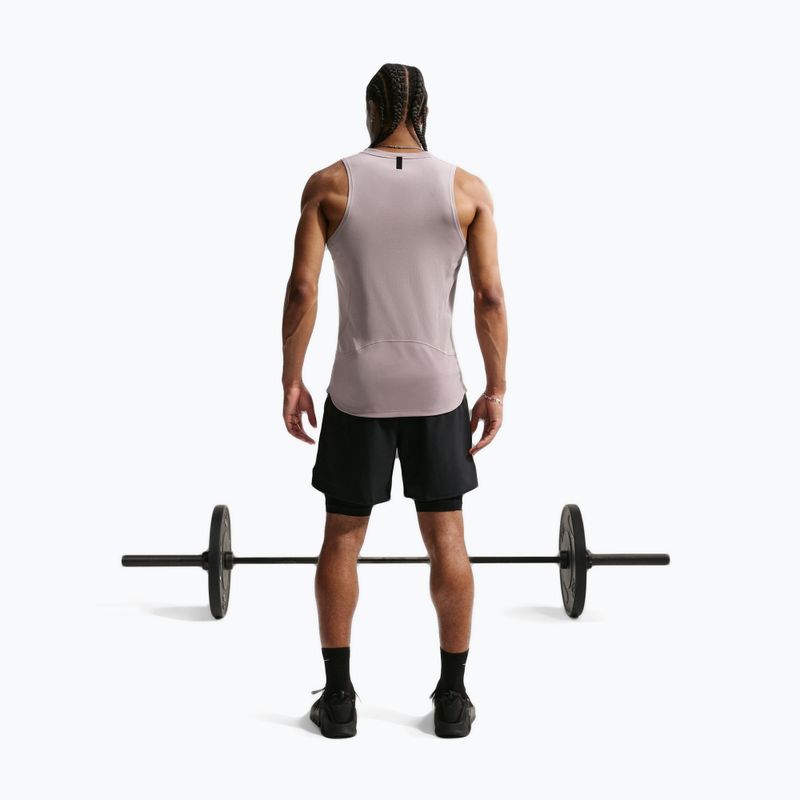 Pánske tréningové tričko Nike Pro Training Dri-Fit light violet ore/black 3