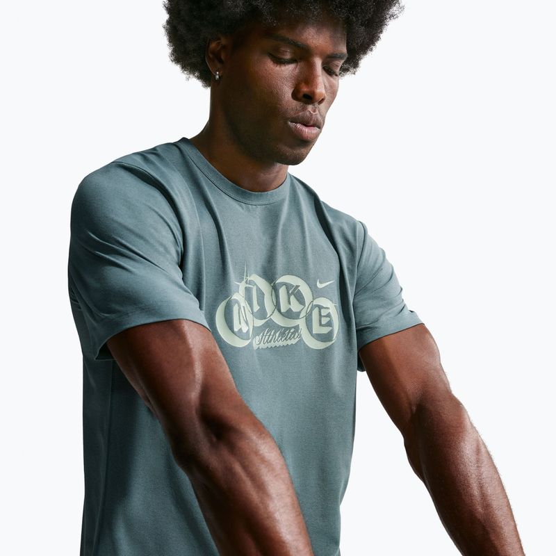 Pánske tréningové tričko Nike Hyverse Dri-Fit Training mineral slate/steam 4