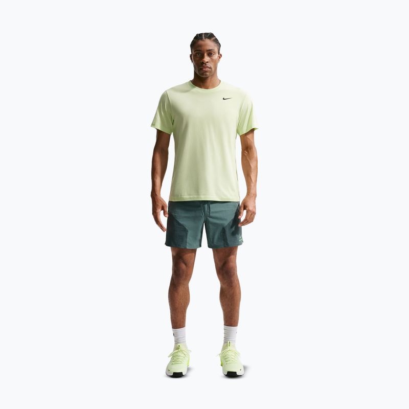 Pánske šortky Nike Pro Training Dri-Fit 6" mineral slate/faded spruce/green strike 2