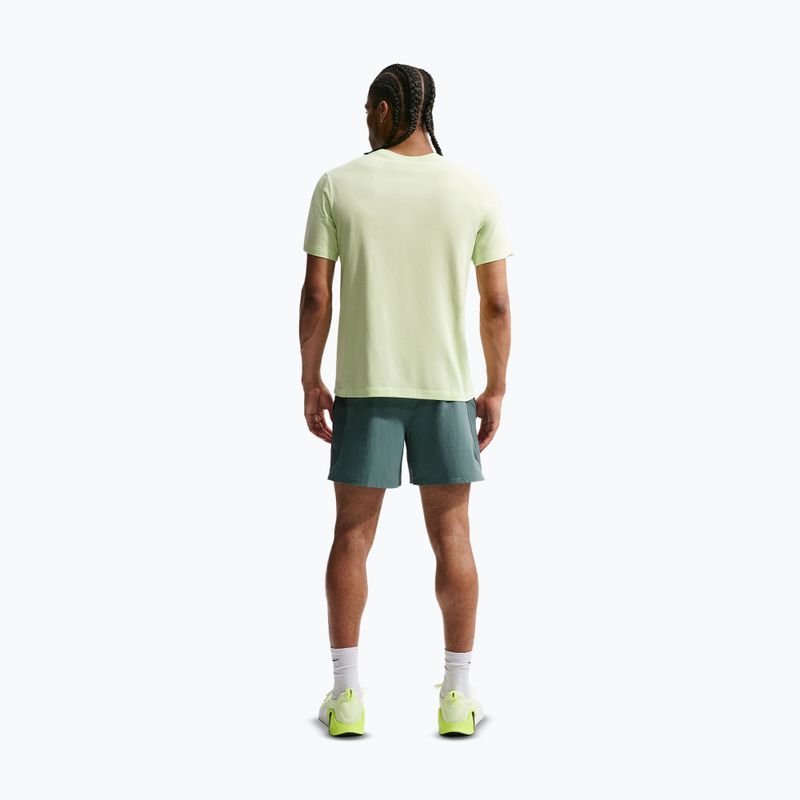 Pánske šortky Nike Pro Training Dri-Fit 6" mineral slate/faded spruce/green strike 3