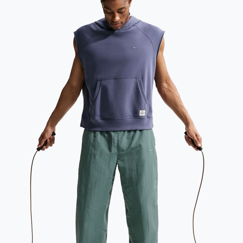 Pánske nohavice Nike N.A.C. Dri-Fit Woven mineral slate/pale ivory/mineral slate 6