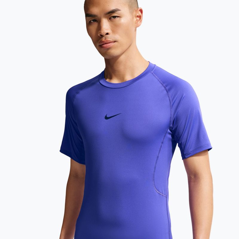 Pánske tréningové tričko Nike Pro Dri-Fit Tight Fitness persian violet/black 4