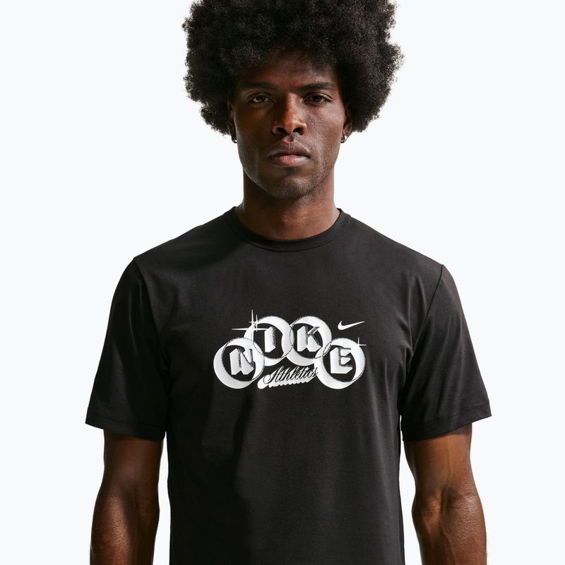 Pánske tréningové tričko Nike Hyverse Dri-Fit Training black/white 4