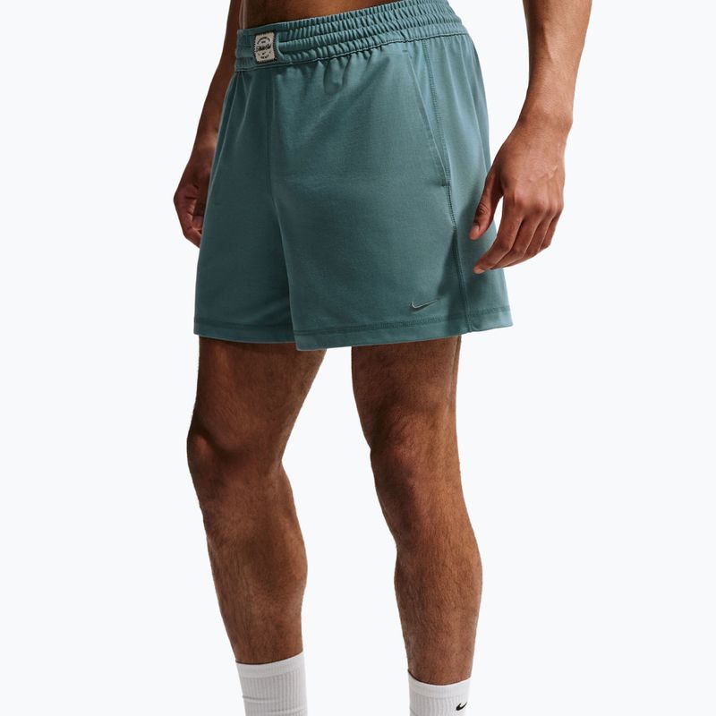 Pánske šortky Nike Athletic Club Dri-Fit 5" mineral slate/pale ivory/mineral slate 5