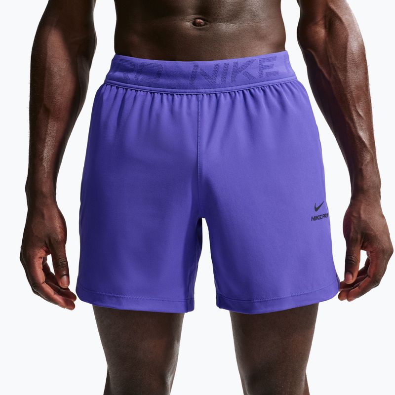 Pánske šortky Nike Pro Training Dri-Fit 6" persian violet/black 5