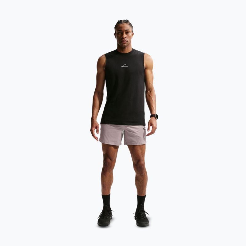 Pánske šortky Nike Pro Training Dri-Fit 6" light violet ore/black 2