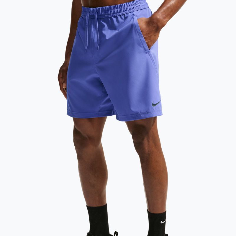 Pánske tréningové šortky Nike Form Dri-Fit Versatile 7" persian violet/black 4