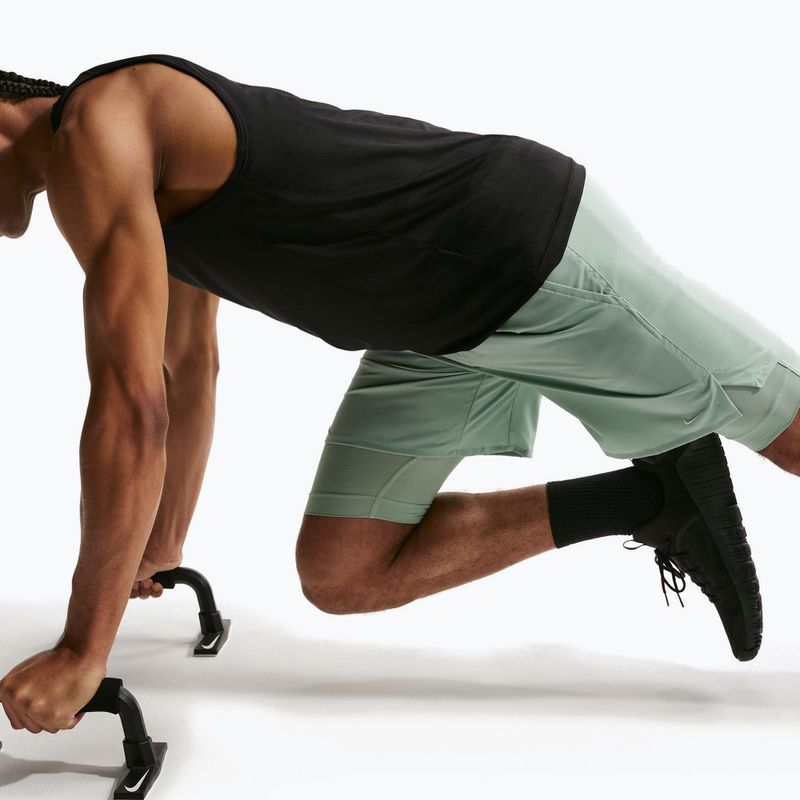 Pánske šortky Nike Unlimited 2in1 Dri-Fit 7" steam/steam/black/steam 6