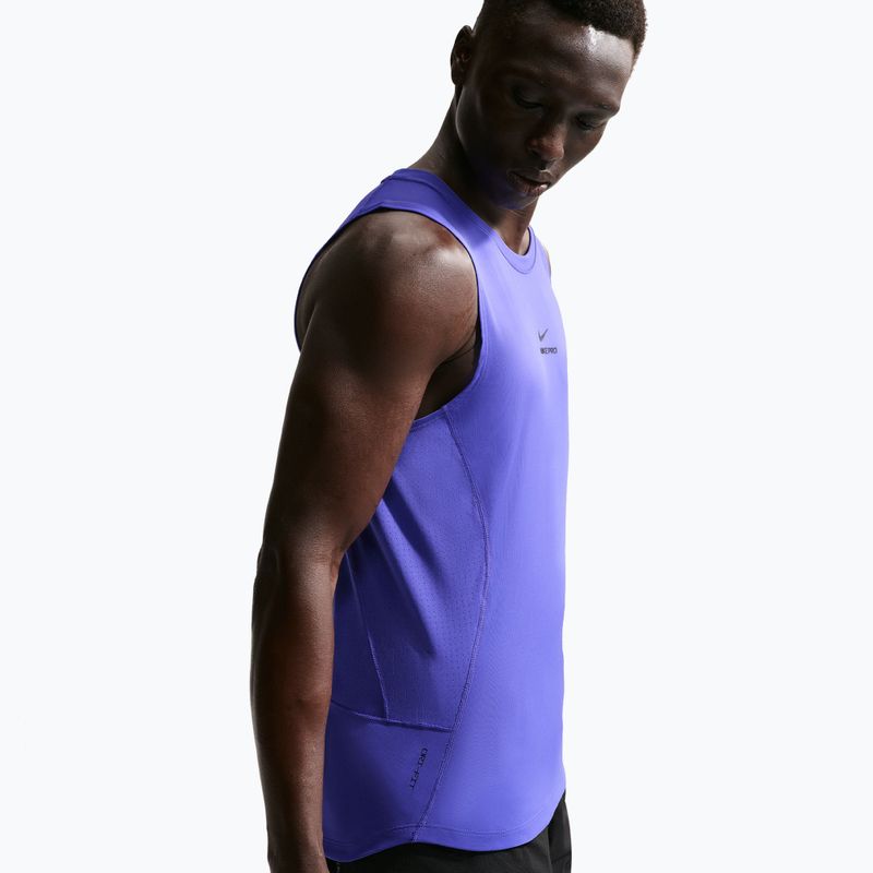 Pánske tréningové tričko Nike Pro Training Dri-Fit persian violet/black 4