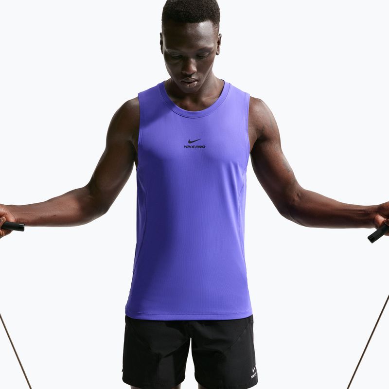 Pánske tréningové tričko Nike Pro Training Dri-Fit persian violet/black 6