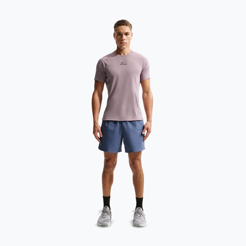 Pánske tréningové tričko Nike Pro Training Dri-Fit light violet ore/black 2