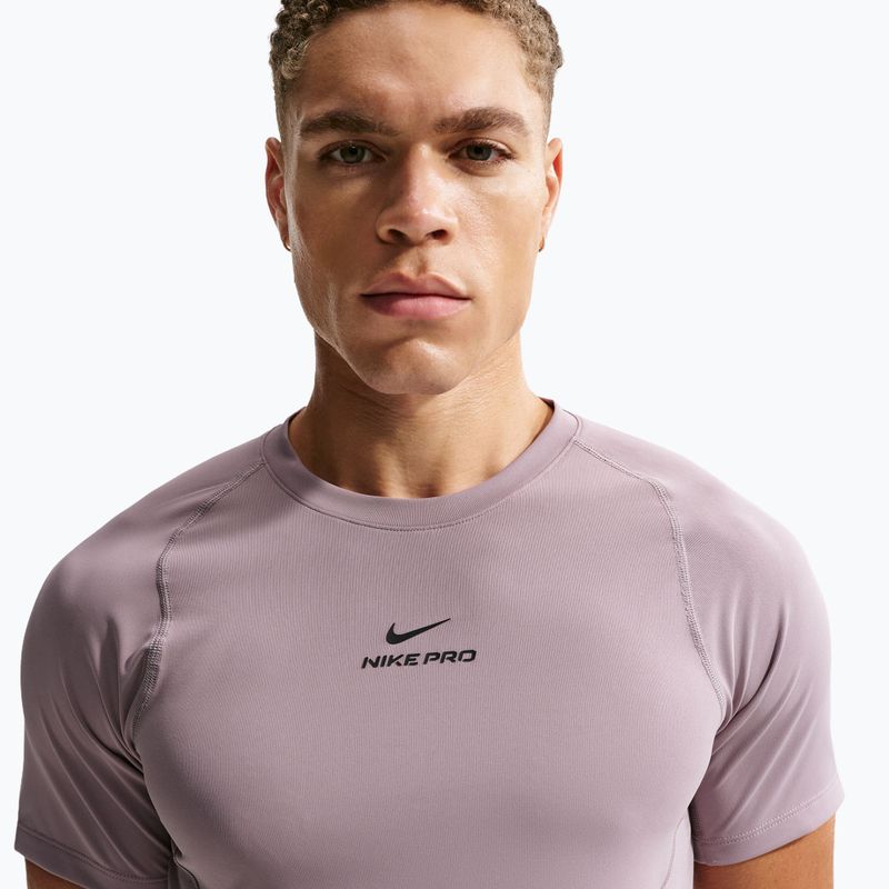 Pánske tréningové tričko Nike Pro Training Dri-Fit light violet ore/black 5