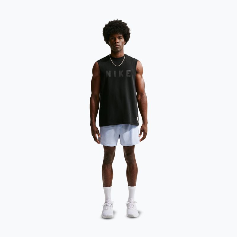 Pánske tréningové šortky Nike N.A.C. Dri-Fit 5" hydrogen blue/black/light armory blue 2