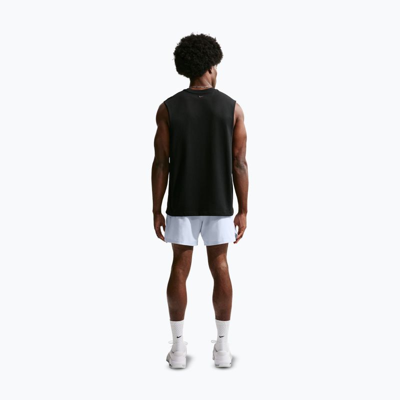 Pánske tréningové šortky Nike N.A.C. Dri-Fit 5" hydrogen blue/black/light armory blue 3