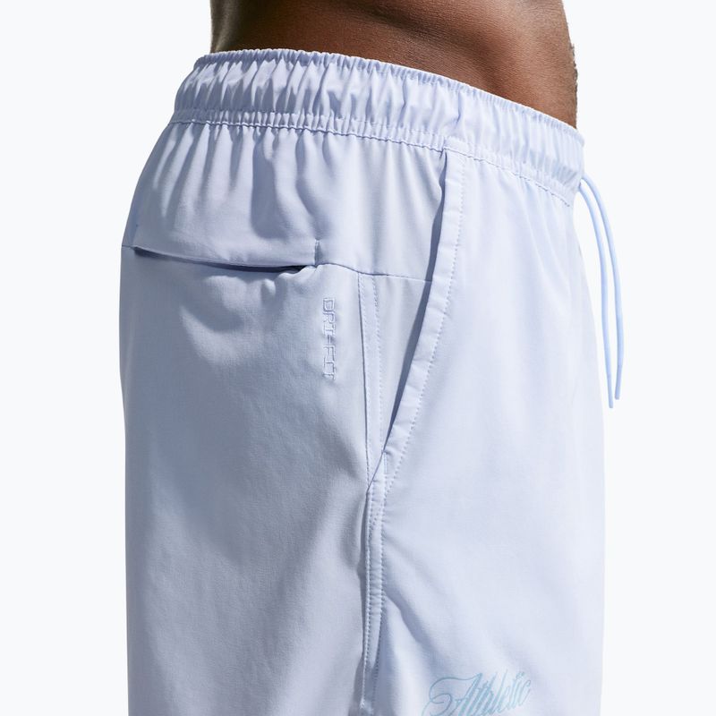Pánske tréningové šortky Nike N.A.C. Dri-Fit 5" hydrogen blue/black/light armory blue 5
