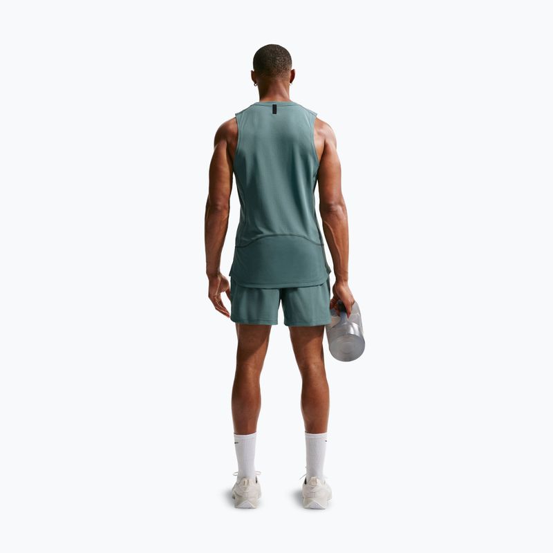 Pánske šortky Nike Pro Training Dri-Fit 6" mineral slate/green strike 3