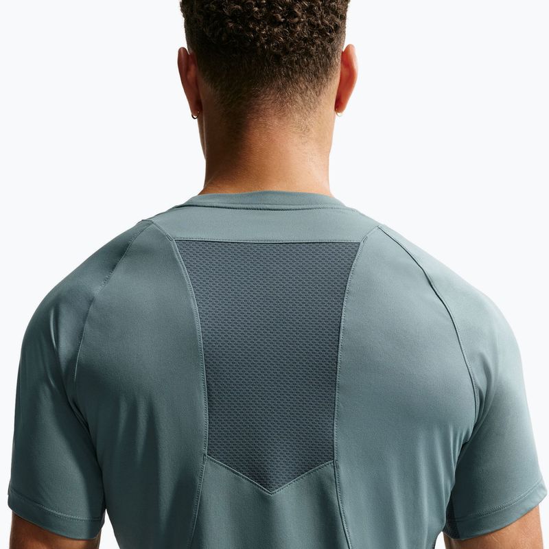 Pánske tréningové tričko Nike Pro Training Dri-Fit mineral slate/faded spruce/green strike 6