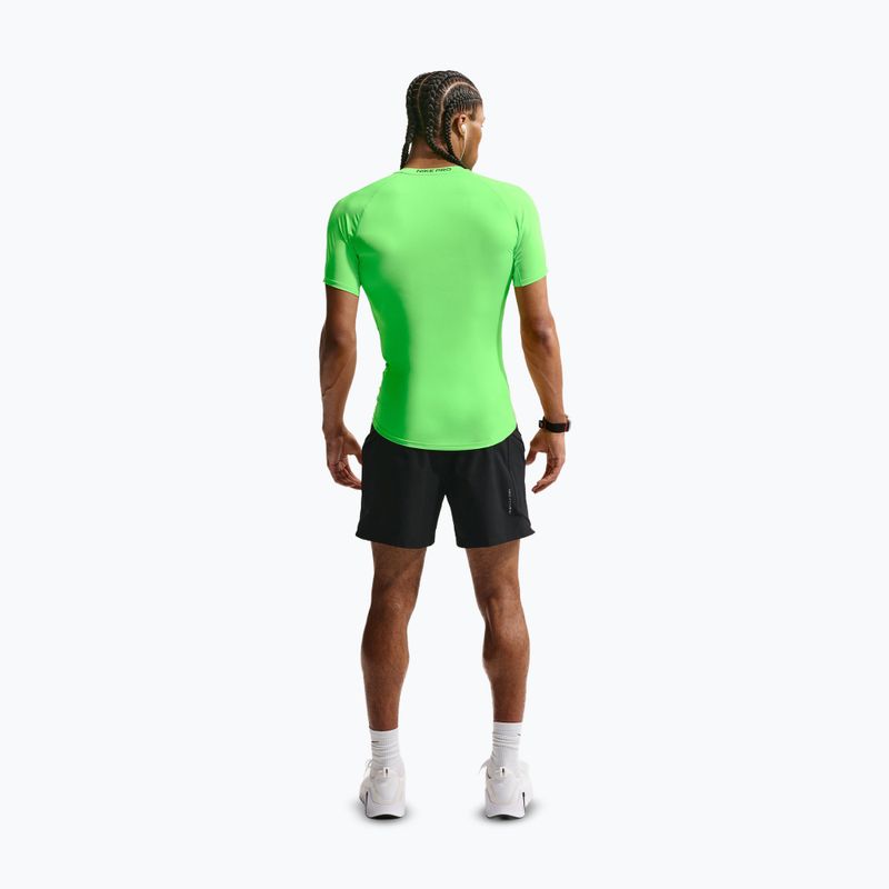 Pánske tréningové tričko Nike Pro Dri-Fit Tight Fitness green strike/black 3