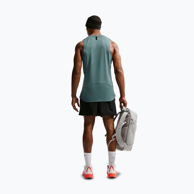 Pánske tréningové tričko Nike Pro Training Dri-Fit mineral slate/green strike 3