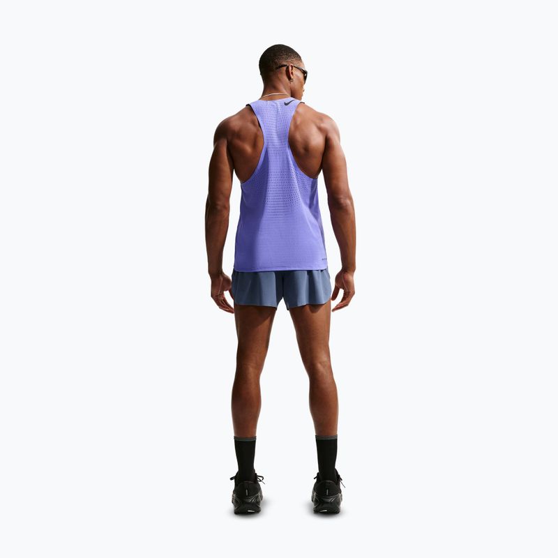 Pánske bežecké tričko Nike AeroSwift Dri-Fit ADV sapphire/black 3