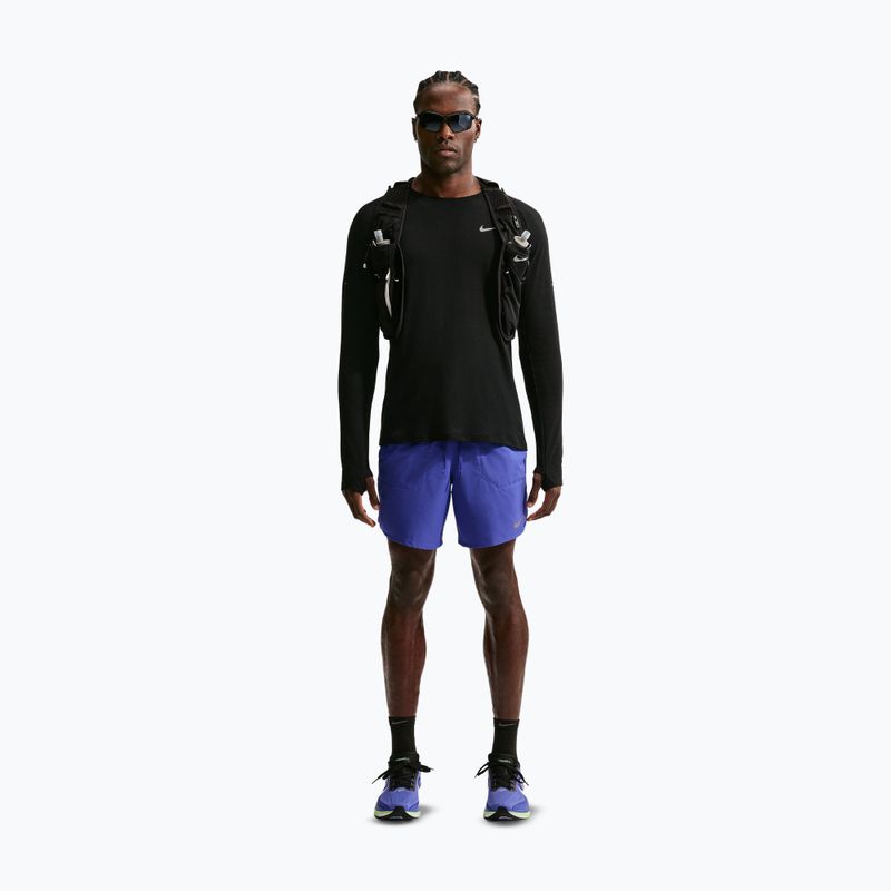 Pánske bežecké šortky Nike Stride Dri-Fit 2in1 7" lapis 2