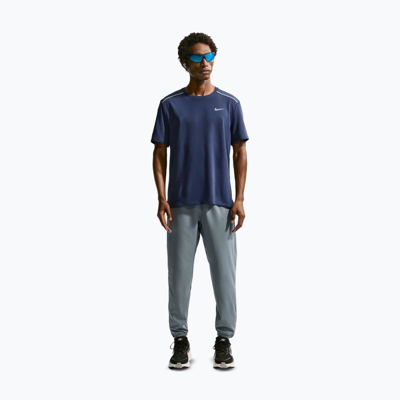 Pánske bežecké tričko Nike Miler Dri-Fit UV midnight navy 2
