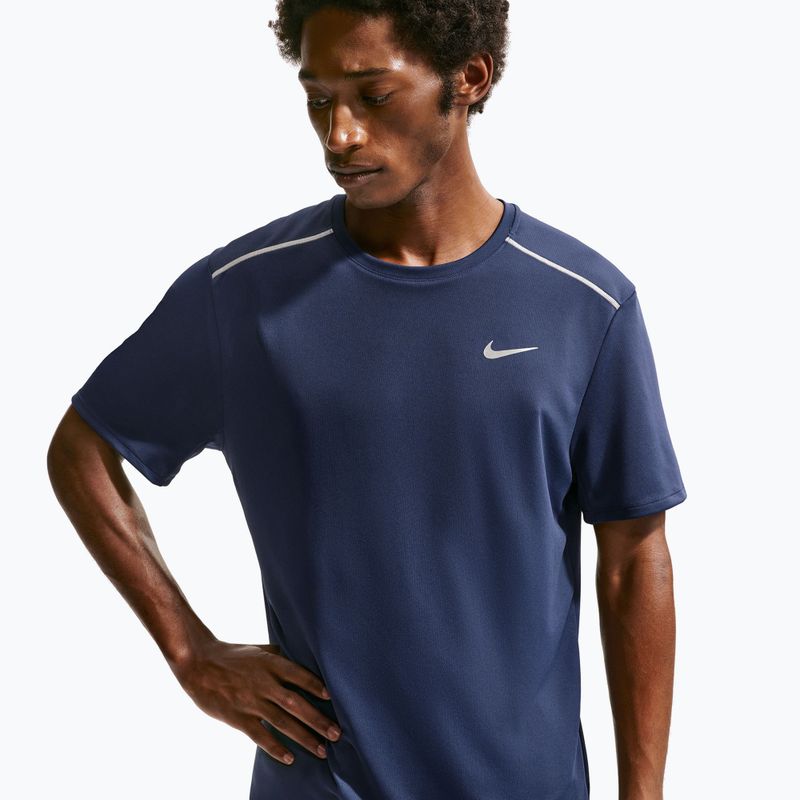 Pánske bežecké tričko Nike Miler Dri-Fit UV midnight navy 4