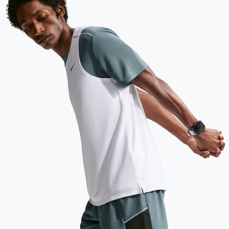 Pánske bežecké šortky Nike Miler Dri-Fit 2in1 5" mineral slate 4